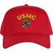 U.S.M.C. with Eagle Globe and Anchor Custom Embroidered Cap
