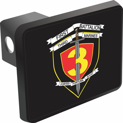 U.S. Marine Corps 1st Battalion 3rd Marines Hitch Cover