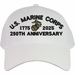 U.S. Marine Corps 250th Anniversary Embroidered Cap