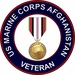 U.S. Marine Corps Afghanistan Veteran Decal Sticker