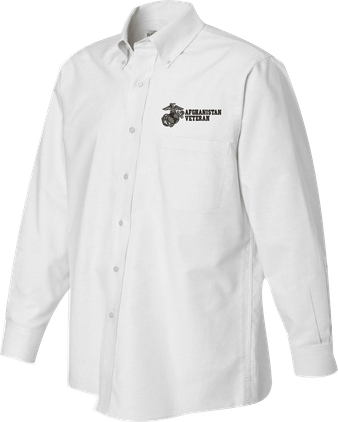 U.S. Marine Corps Afghanistan Veteran Oxford Shirt