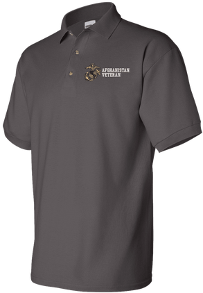 U.S. Marine Corps Afghanistan Veteran Polo