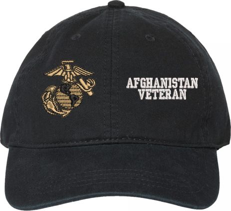 U.S. Marine Corps Afghanistan Veteran Unstructured Dad Cap