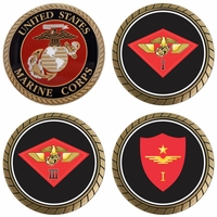 U.S. Marine Corps Air Wing Challenge Coins Thumbnail Illustration