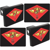 U.S. Marine Corps Air Wing Hitch Covers Thumbnail Illustration