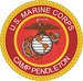 U.S. MARINE CORPS 'CAMP PENDLETON'  MILITARY DECAL
