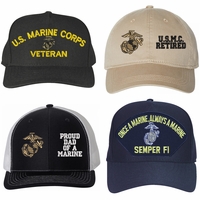 U.S. Marine Corps Caps & Covers Thumbnail Illustration