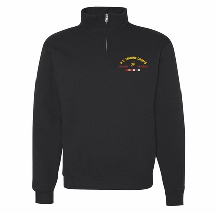 U.S. Marine Corps Cold War Veteran Printed Quarter-Zip