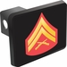 U.S. Marine Corps Corporal Red / Gold Hitch Cover