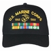U.S. Marine Corps Custom Ball Cap with Ribbons