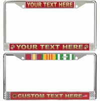U.S. Marine Corps Custom License Plate Frames Thumbnail Illustration