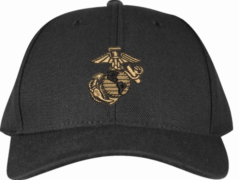 U.S. Marine Corps Eagle Globe & Anchor Embroidered Cap