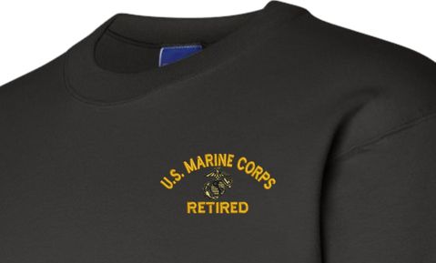 U.S. Marine Corps Eagle Globe and Anchor (EGA) Retired Sweatshirt