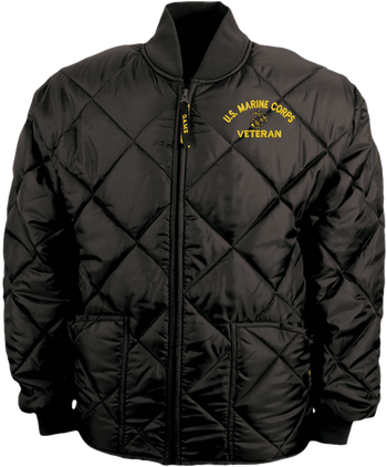 U.S. Marine Corps Eagle Globe and Anchor (EGA) Veteran Bravest Jacket