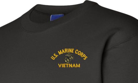 U.S. Marine Corps Eagle Globe and Anchor (EGA) Vietnam Sweatshirt