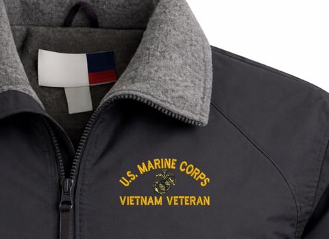 U.S. Marine Corps Eagle Globe and Anchor (EGA) Vietnam Veteran 3-Season Jacket