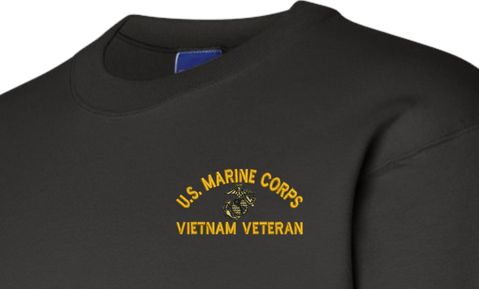 U.S. Marine Corps Eagle Globe and Anchor (EGA) Vietnam Veteran Sweatshirt