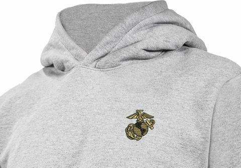 U.S. Marine Corps EGA Heavy Weight Fleece Hoodie