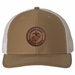 U.S. Marine Corps Emblem Leather Patch Cap (Made in the USA)