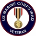 U.S. Marine Corps Iraq Veteran Decal Sticker