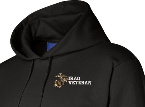 U.S. Marine Corps Iraq Veteran Hoodie