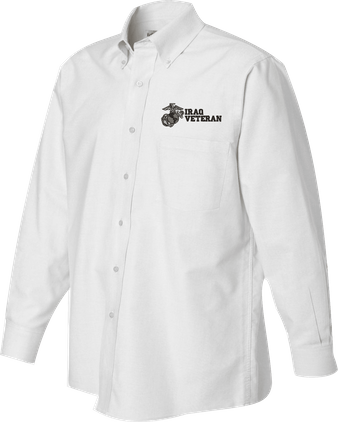 U.S. Marine Corps Iraq Veteran Oxford Shirt