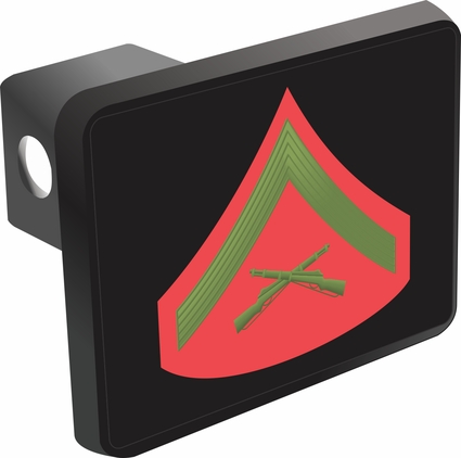 U.S. Marine Corps Lance Corporal Green / Red Hitch Cover