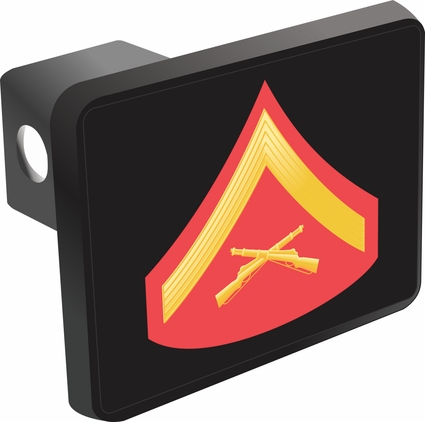 U.S. Marine Corps Lance Corporal Red / Gold Hitch Cover