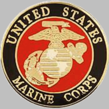 U.S. Marine Corps Logo 1/2" Lapel Pin