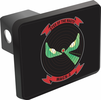 U.S. Marine Corps Marine Air Control Squadron 2 MACS-2 Hitch Cover