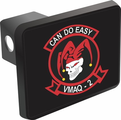 U.S. Marine Corps Marine Tactical Electronic Warfare Squadron 2 Of MAG 14 Hitch Cover