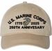 U.S. Marine Corps Officer 250th Anniversary Unstructured Dad Cap