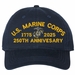U.S. Marine Corps Officer 250th Anniversary Unstructured Dad Cap