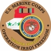 U.S. Marine Corps OIF Decal