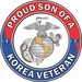 U.S. Marine Corps Proud Son of a Korea Veteran