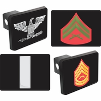 U.S. Marine Corps Rank Insignia Hitch Covers Thumbnail Illustration