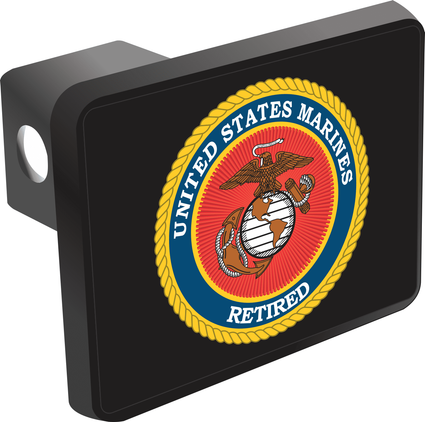 U.S. Marine Corps Retired Hitch Cover