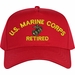 U.S. Marine Corps Retired with EGA Custom Embroidered Cap