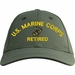 U.S. Marine Corps Retired with EGA Custom Embroidered Cap