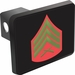U.S. Marine Corps Sergeant Green / Red Hitch Cover