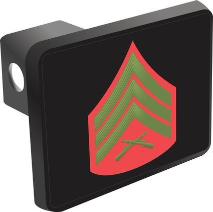 U.S. Marine Corps Sergeant Green / Red Hitch Cover