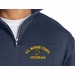 U.S. Marine Corps Veteran Embroidered Quarter-Zip Pullover