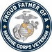 U.S. Marine Corps Veteran Proud Father Decal