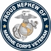 U.S. Marine Corps Veteran Proud Nephew Decal