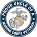 U.S. Marine Corps Veteran Proud Uncle Decal