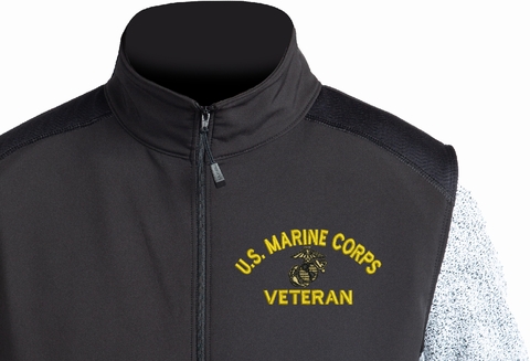 U.S. Marine Corps Veteran Thermal Windstop Vest