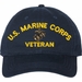 U.S. Marine Corps Veteran Unstructured Dad Cap