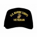 U.S. Marine Corps Veteran with Globe and Anchor Ball Cap
