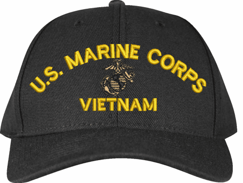 U.S. Marine Corps Vietnam Embroidered Cap