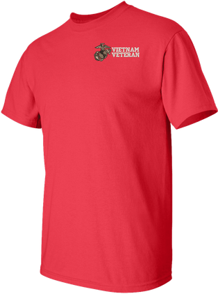 U.S. Marine Corps Vietnam Veteran Embroidered T-Shirt